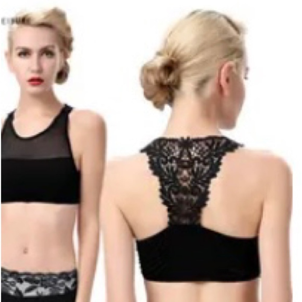 Sheer Lace Bralette